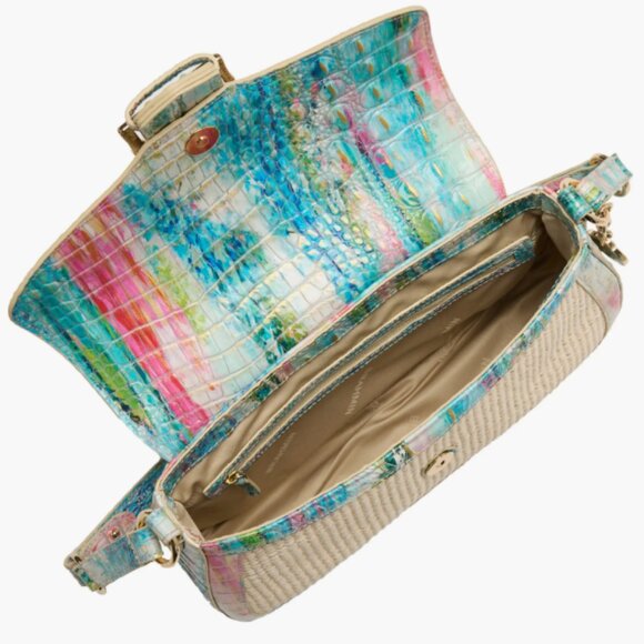 SOLD OUT! Brahmin Nerida Shoulder Bag - Beautiful turquoise! - Picture 4 of 5